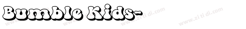 Bumble Kids字体转换